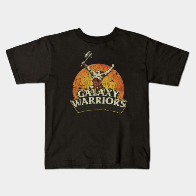 Galaxy Warriors 1983 Kids T-Shirt by JCD666